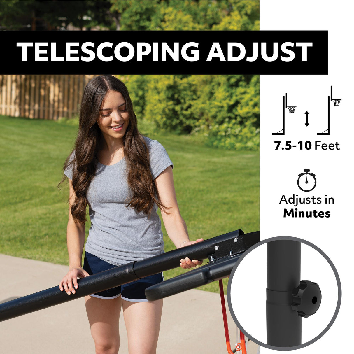 Lifetime Fusion 44 inch Basketball System