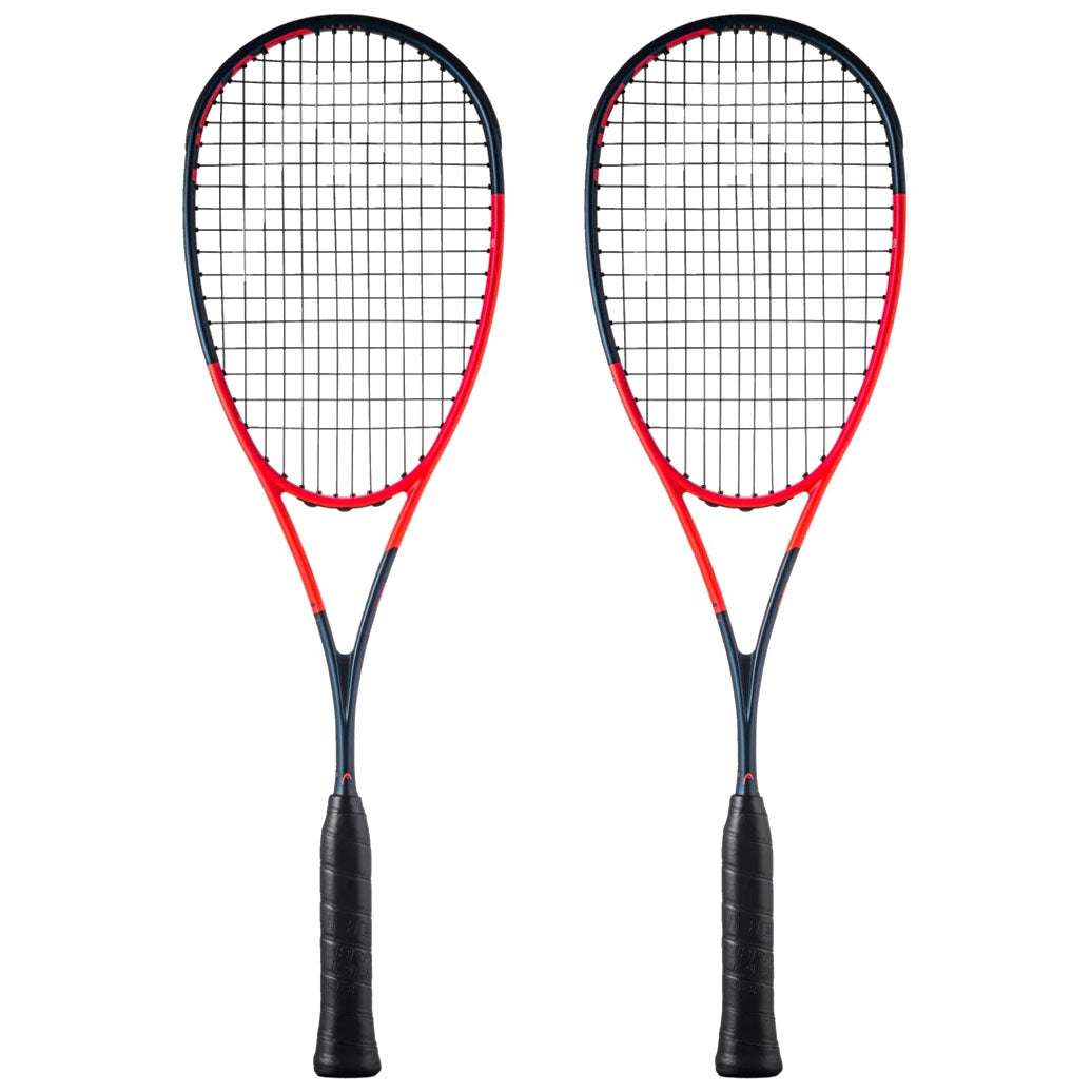 Head Radical 120 Slimbody Squash Racket Double Pack – Sweatband