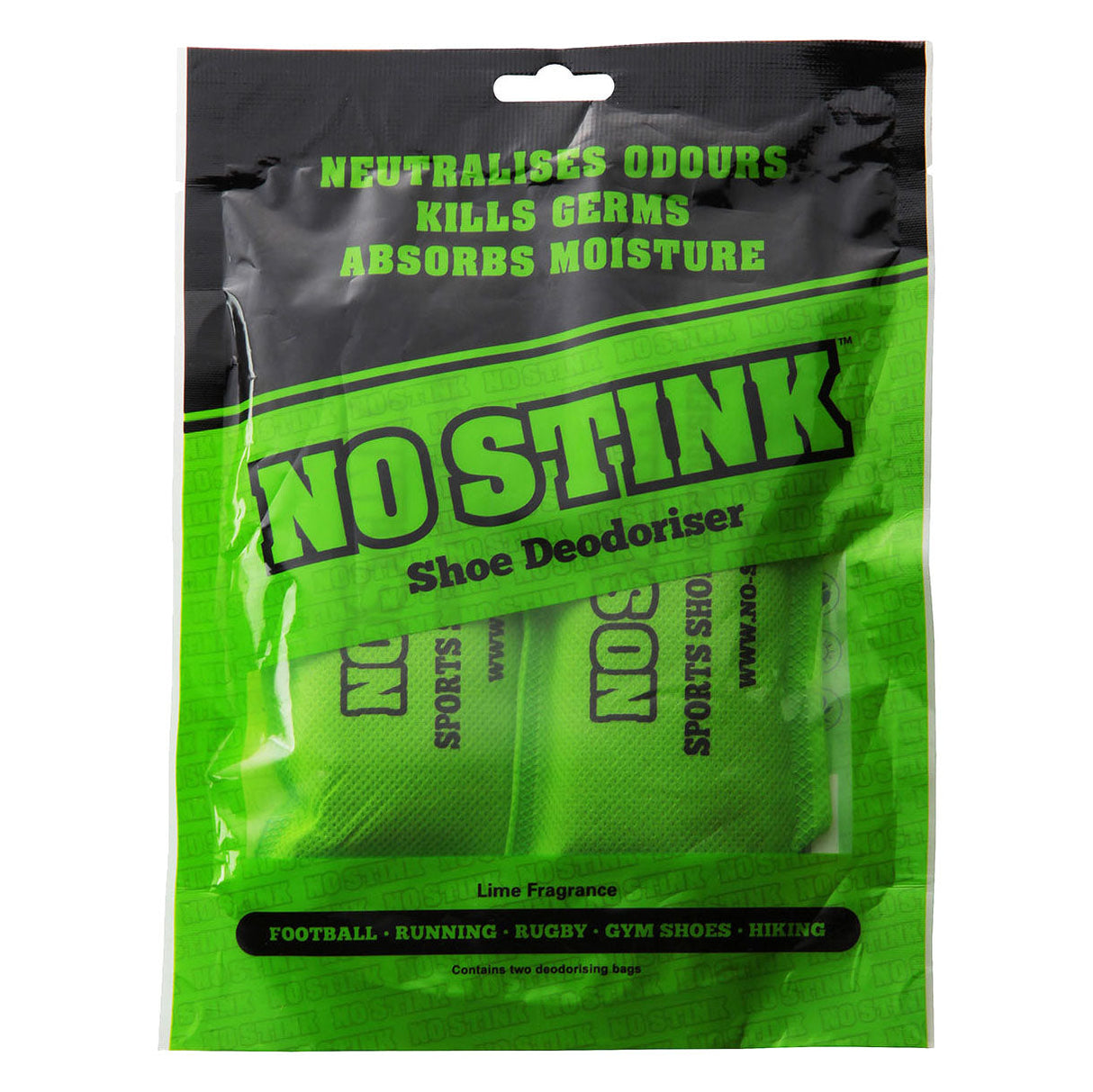 |NoStinkSportsShoeDeodoriserInPackage|