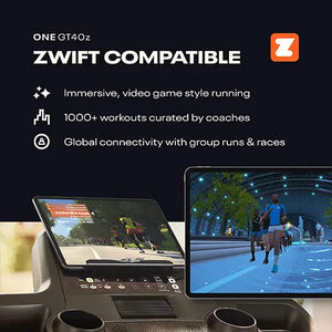 Reebok GT40z Folding Treadmill with Connected Fitness