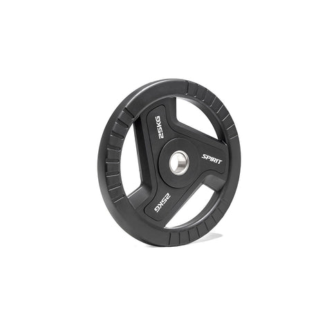 Spirit Fitness Olympic Rubber Tri Grip Weight Plates