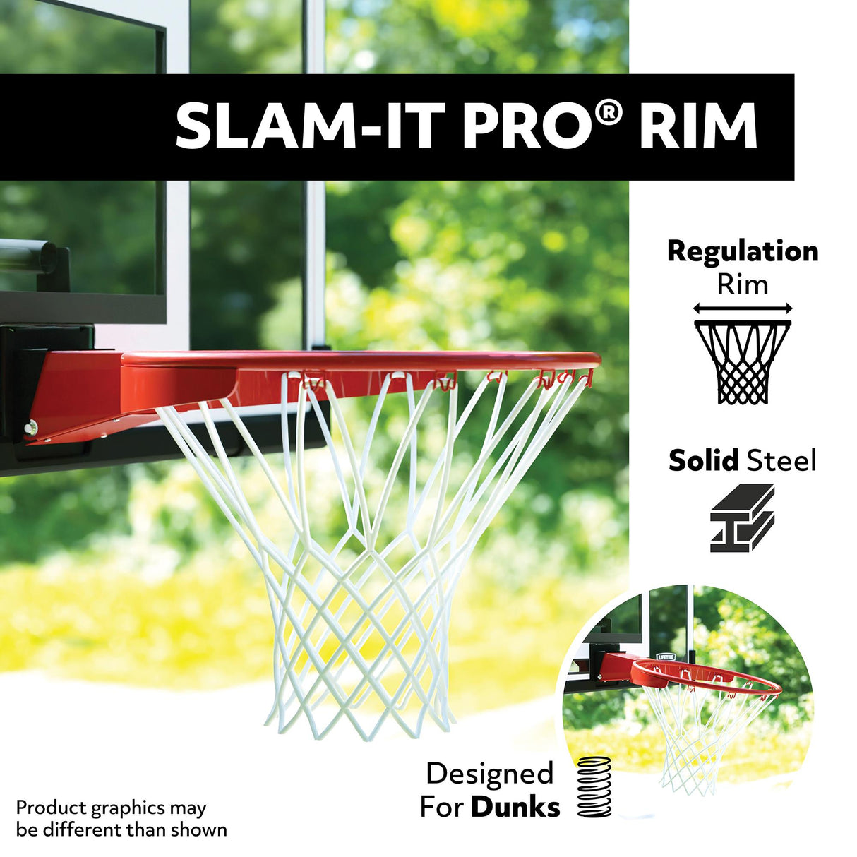 Lifetime Slam-it Pro 54 inch Basketball System