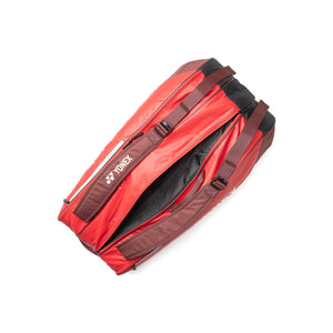 Yonex Team 9 Red Racket Bag Top