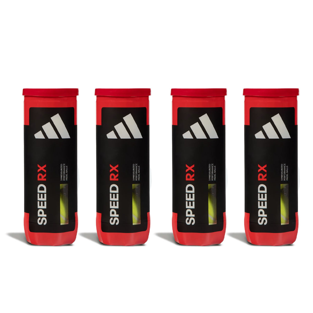 Adidas Speed RX Padel balls 1 dozen Front