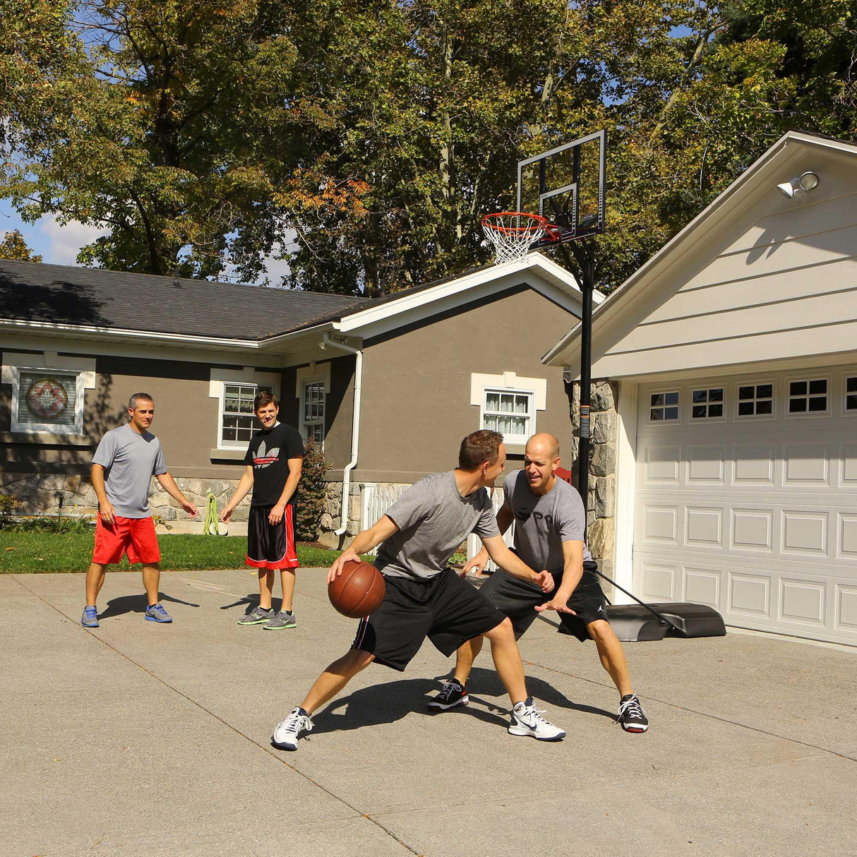 Lifetime Quick Adjust 44 inch Basketball System