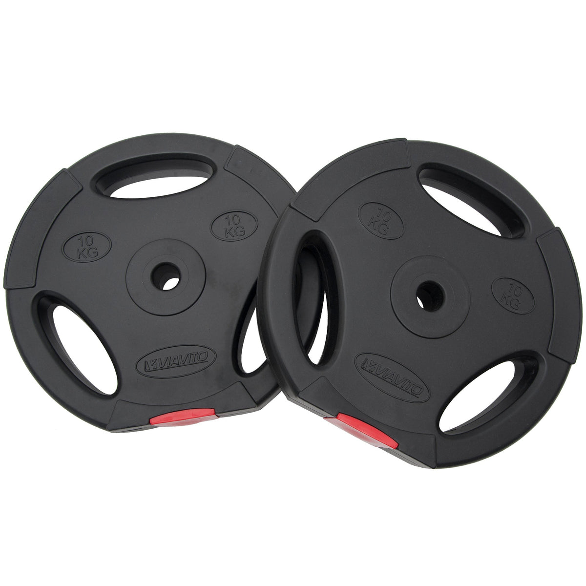 |Viavito 10kg Vinyl Weight Plates|