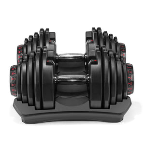 |Bowflex SelectTech 1090i Adjustable Dumbbell Set - Side|