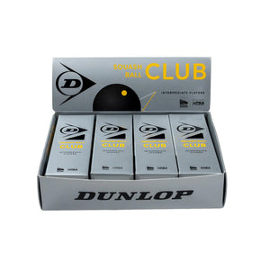 Dunlop Club 4X3 Squash Balls