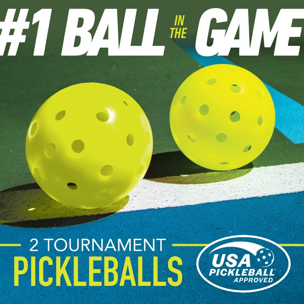 |Franklin Activator 2 Player Pickleballs|