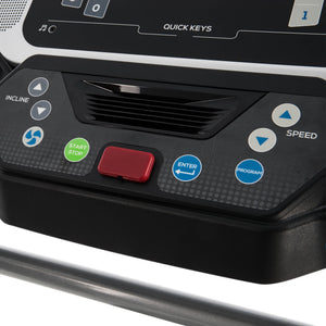 |Xterra TRX2500 Folding Treadmill - Console Zoom1|