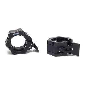 York Barbell Quick Release Olympic Collars -  Pair
