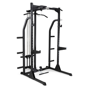 Fuel Fitness Power Rack with Hi-Lo Pulley