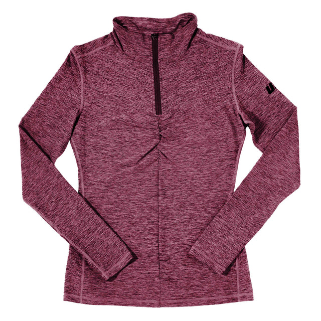 |UFCWomensLongSleeve14ZipLightPulloverBack|