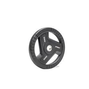 Spirit Fitness Olympic Rubber Tri Grip Weight Plates