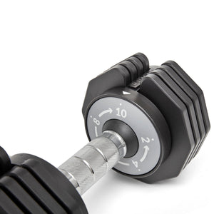 |HalfHuman10kgAdjustableDumbbellAngled2|