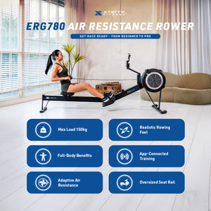 Xterra Fitness ERG780 Air Rowing Machine