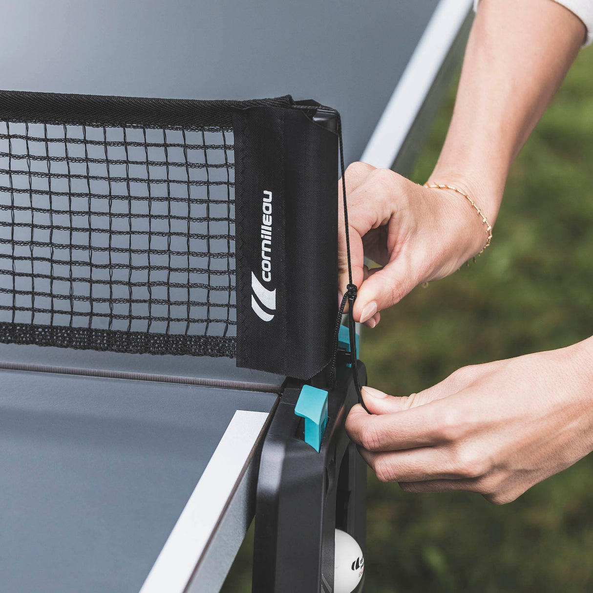 Cornilleau Sport 100X Rollaway Outdoor Table Tennis Table