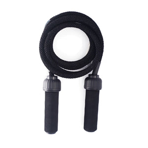 |UFC DUO WEIGHTED JUMP ROPE BLACK Front2|