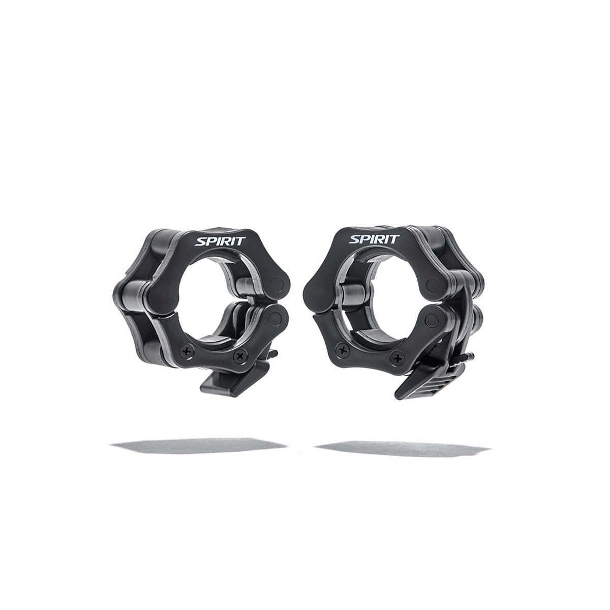 Spirit Fitness 125kg Olympic Rubber Tri Grip Weight Set with 6ft Bar