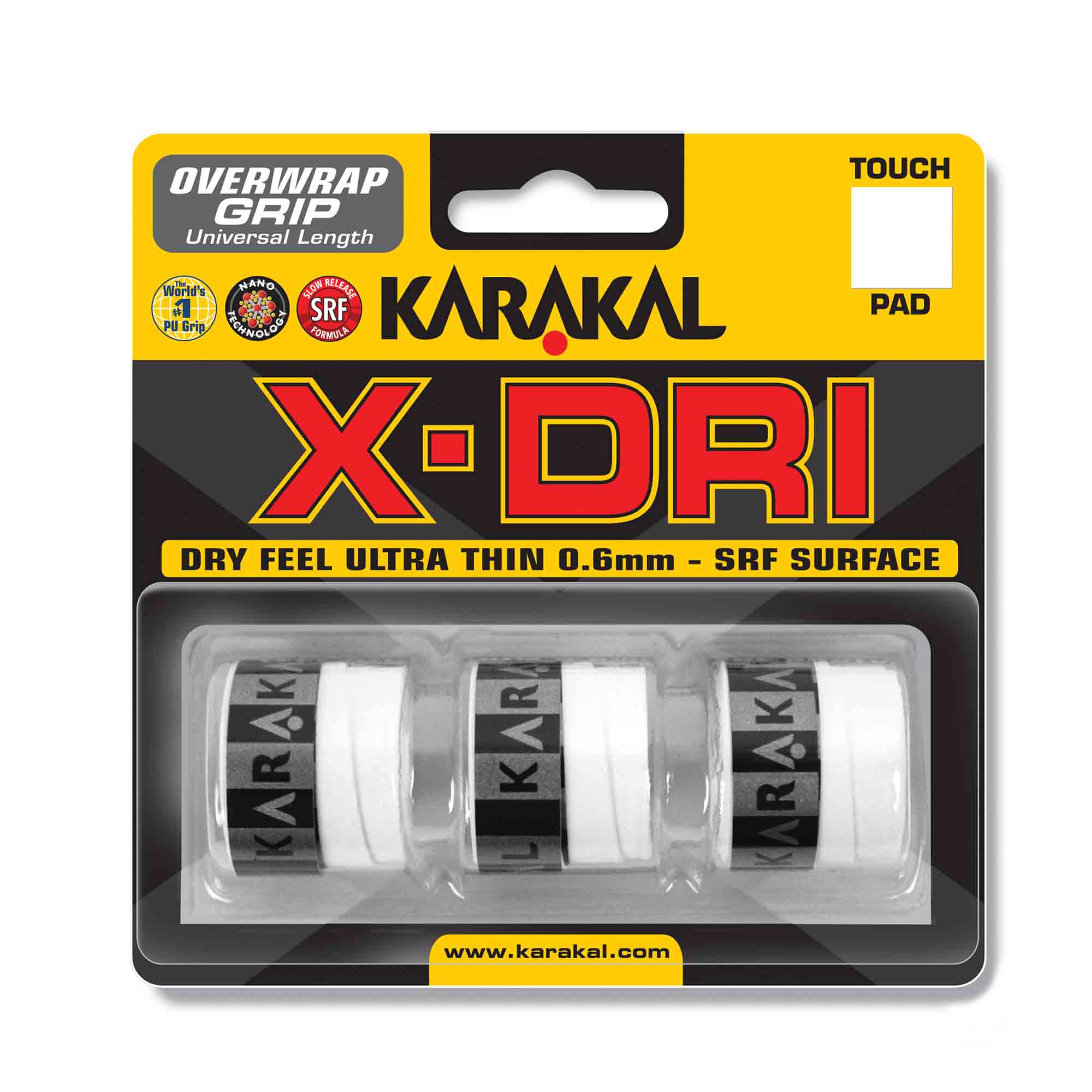 X Dri Overwrap Grip Pack 3