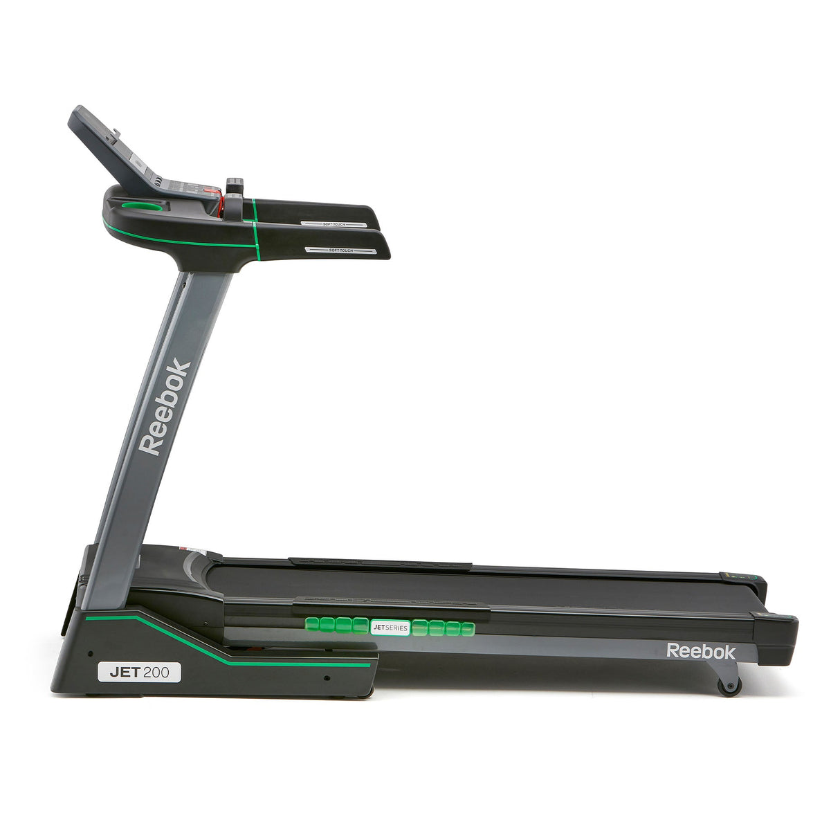 |ReebokJet200SeriesBluetoothFoldingTreadmillLifestyleSide|