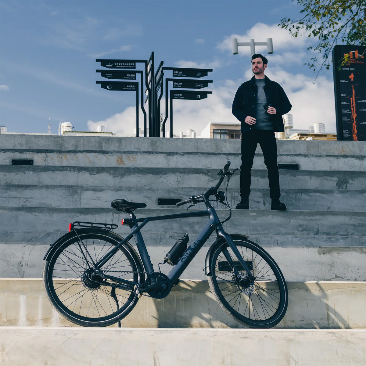 Cikada Urban Cruise Electric Hybrid Bike