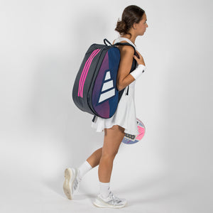 Adidas Control 2026 Blue Racket Bag Lifestyle