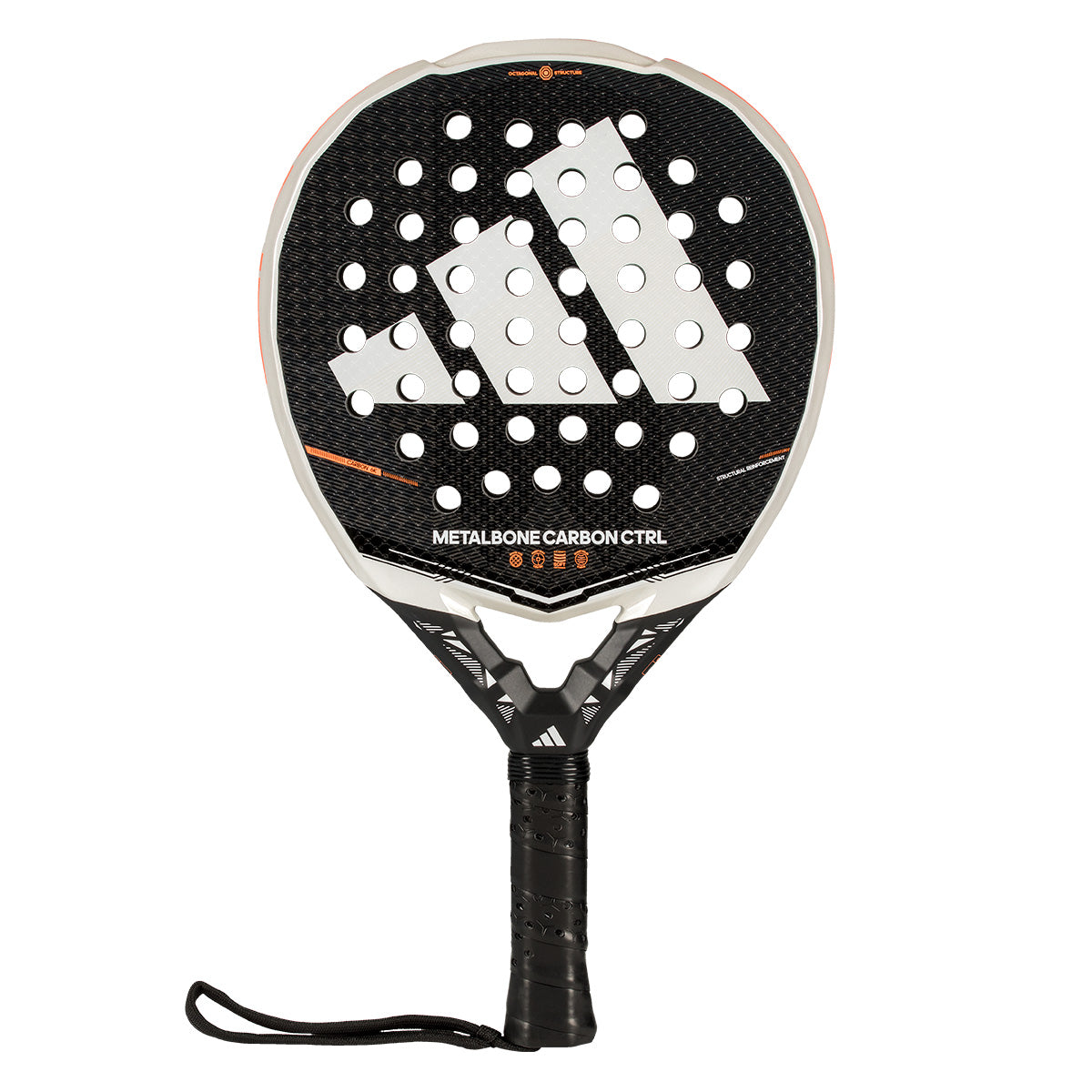 Adidas Metalbone Carbon Control Padel Racket Front
