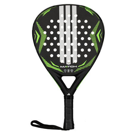 Adidas Match 2026 Green Padel Racket Front