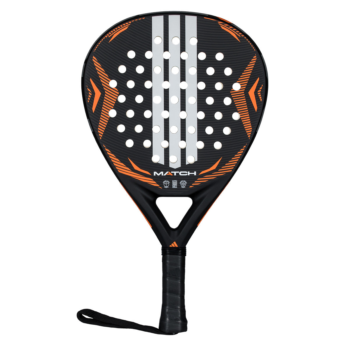 Adidas Match 2026  Orange Padel Racket Front