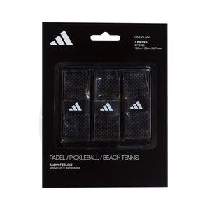 Adidas Padel Set of 3 Overgrips Black Front