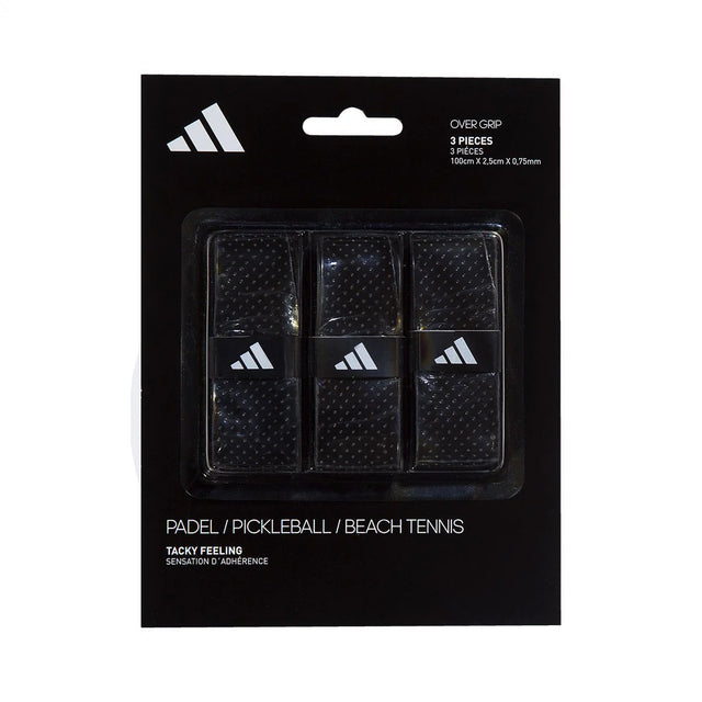Adidas Padel Set of 3 Overgrips Black Front