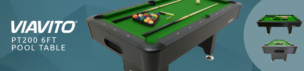 Pt200 Table Experience Precision Play with Viavito PT200 6ft Pool Table