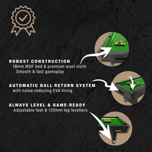 Viavito PT200 6ft Pool Table