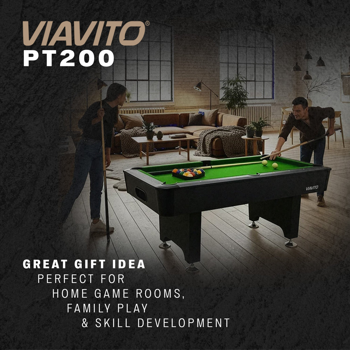 Viavito PT200 6ft Pool Table
