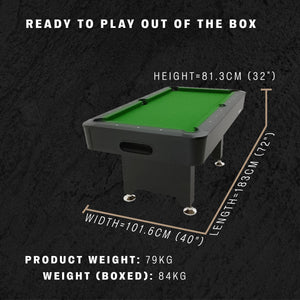 Viavito PT200 6ft Pool Table