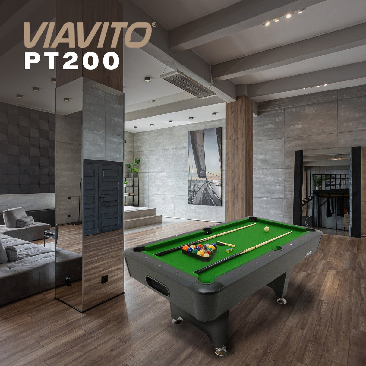 Viavito PT200 6ft Pool Table