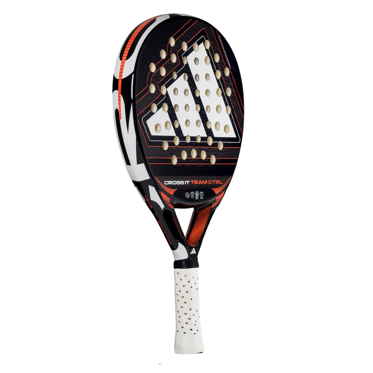 Adidas Cross It Team Control 2026 Padel Racket Angled3