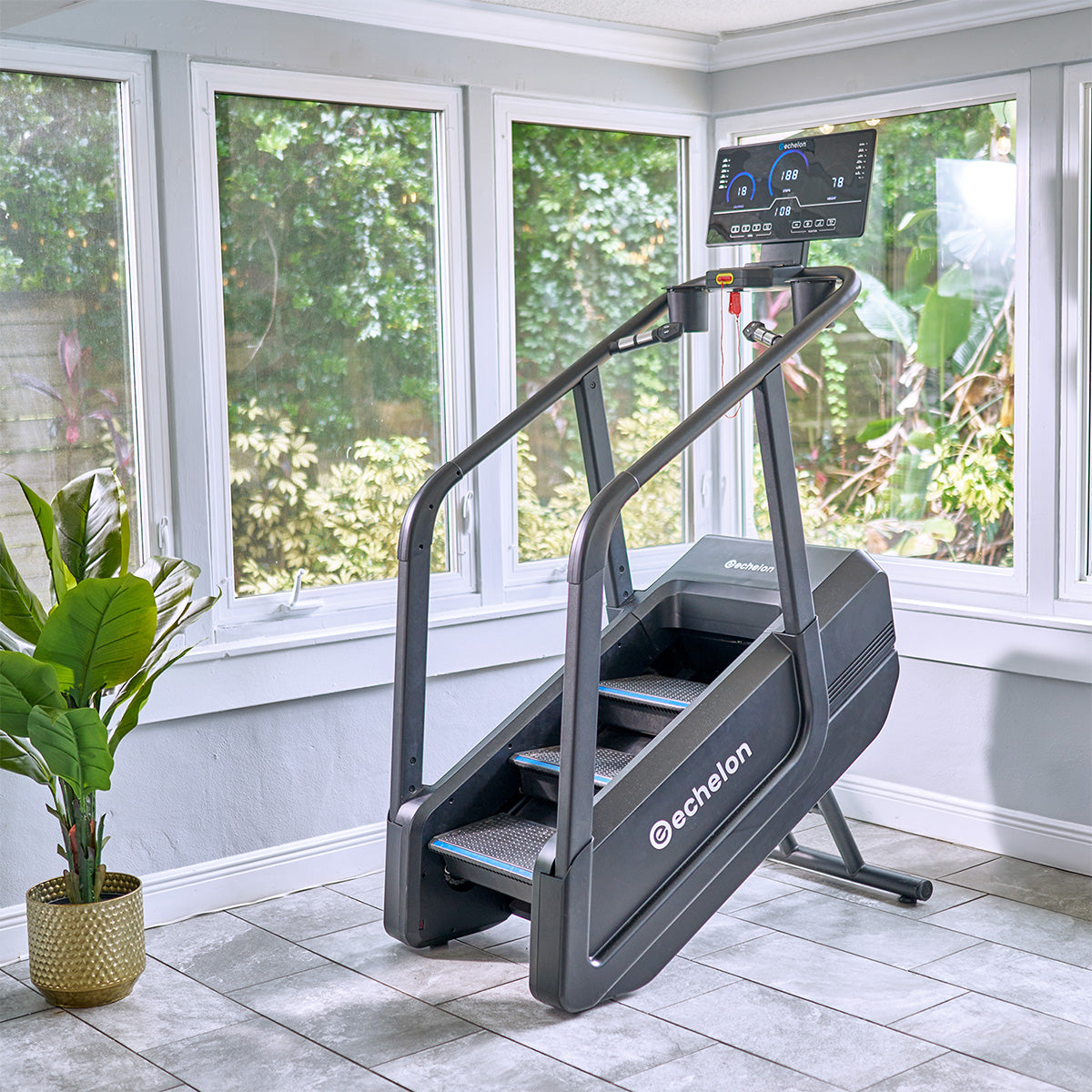 Echelon Summit Home Stair mill lifestyle