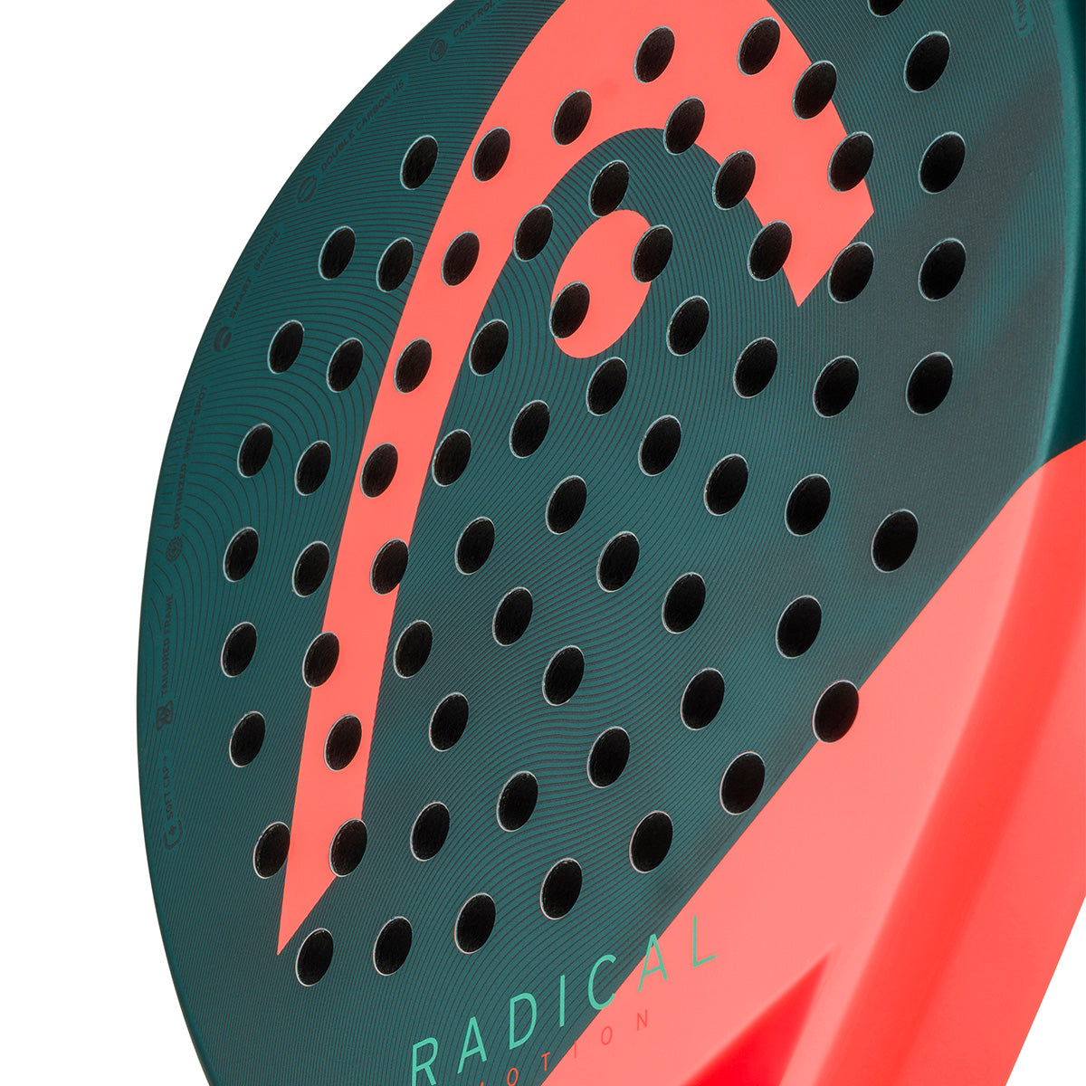 Head Radical Motion Padel Racket zoomed