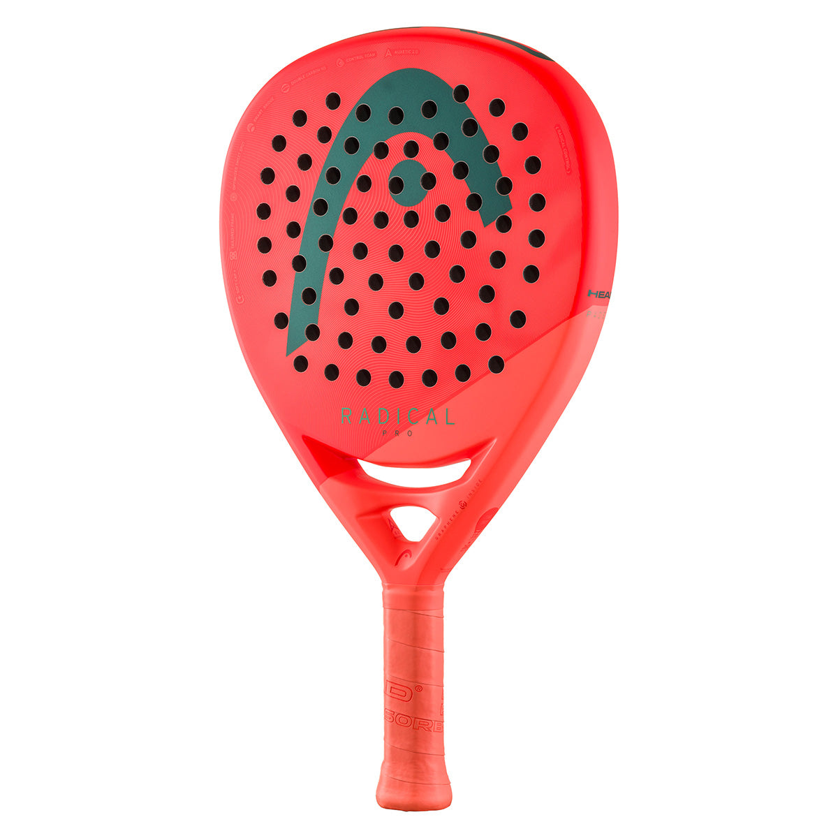 Head Radical Pro Padel Racket angled