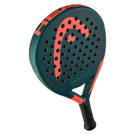 Head Radical Team Light Padel Racket angled