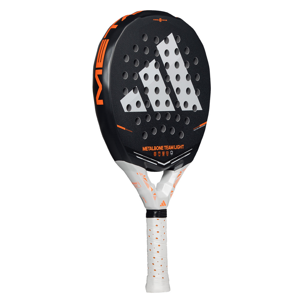 Adidas Metalbone Team Light 2026 Padel Racket Angled3