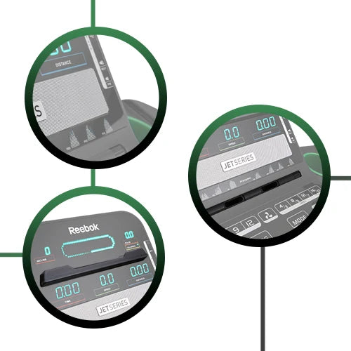 Reebok Jet 200 Series Bluetooth Folding Treadmill Sweatband