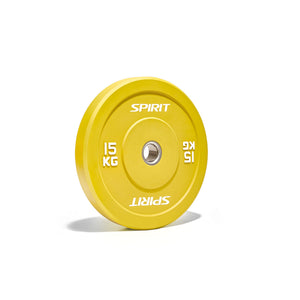 Spirit Fitness Olympic Rubber Bumper Weight Plates