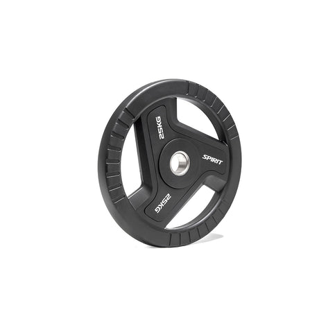 Spirit Fitness Olympic Rubber Tri Grip Weight Plates