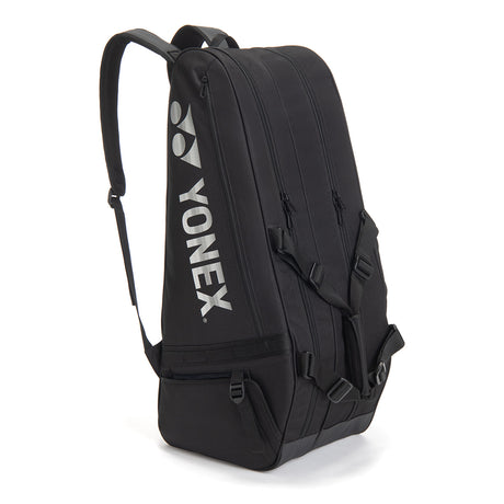 Yonex Gearlogic Black Racket Bag Angled