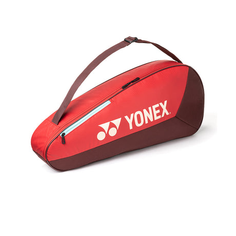 Yonex Team 3PC Red Racket Bag Angled