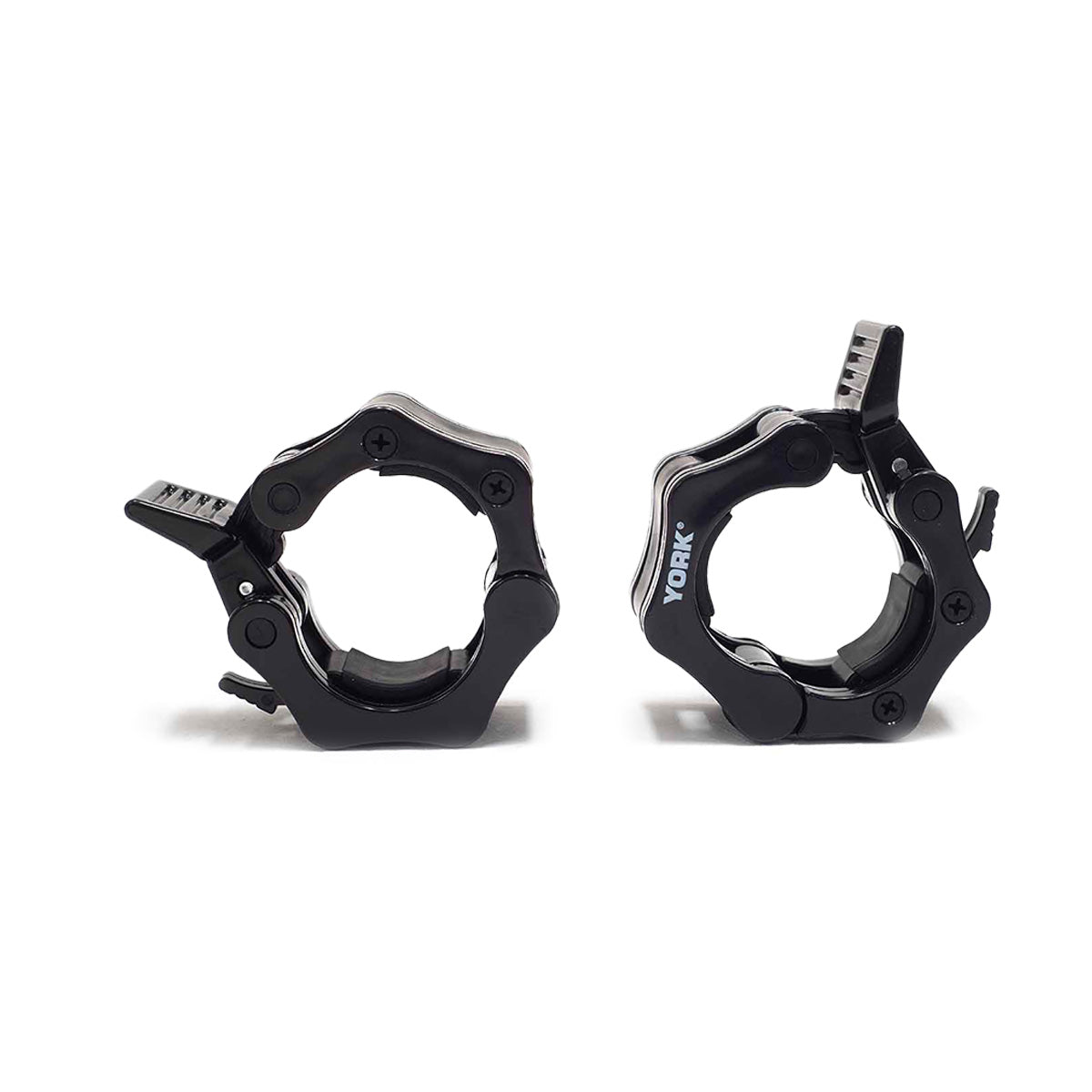 York Barbell Quick Release Olympic Collars -  Pair