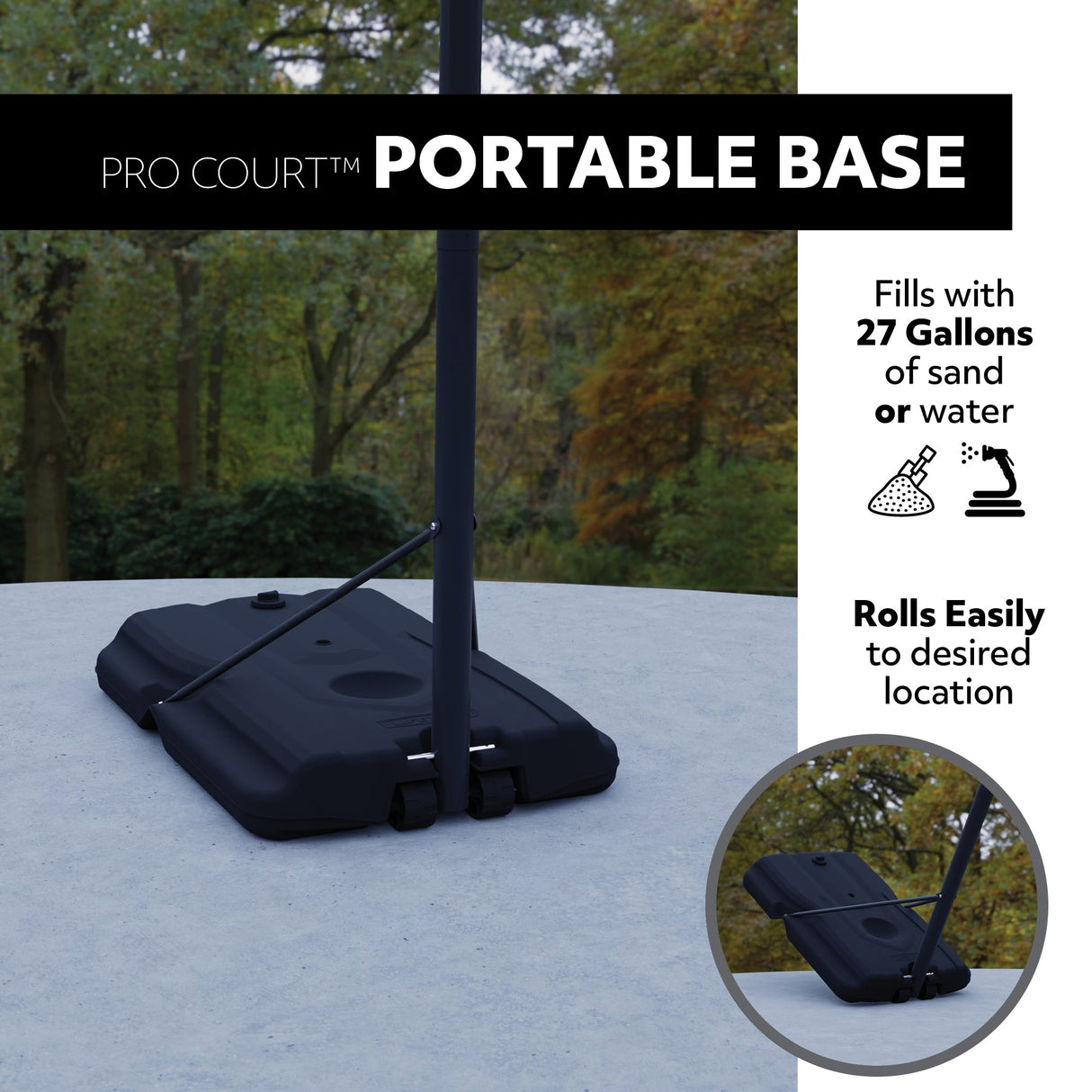 Lifetime Pro Court 44 inch Basketball System